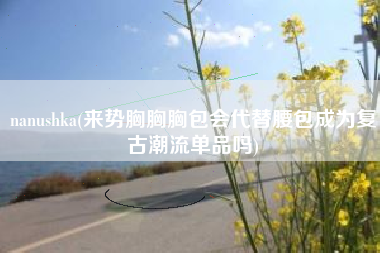 nanushka(来势胸胸胸包会代替腰包成为复古潮流单品吗)