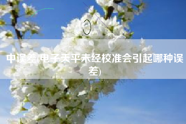 中误差(电子天平未经校准会引起哪种误差)