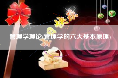管理学理论(管理学的六大基本原理)