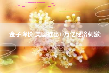 金子降价(美国推出19万亿经济刺激)