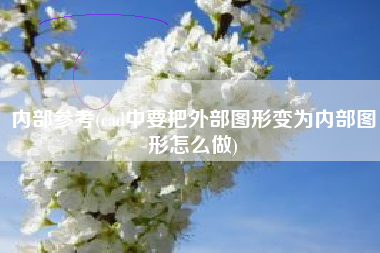 详细阅读:内部参考(cad中要把外部图形变为内部图形怎么做) 内部参考(cad中要把外部图形变为内部图形怎么做)