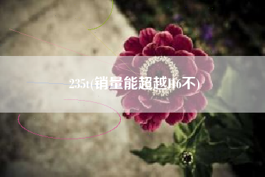 235t(销量能超越H6不)