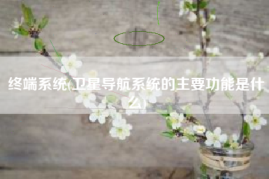终端系统(卫星导航系统的主要功能是什么)