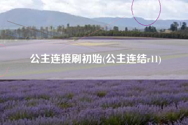 公主连接刷初始(公主连结r11)