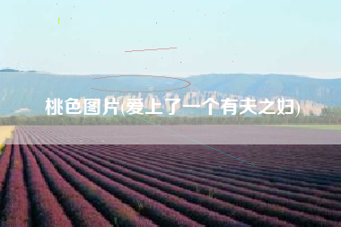 桃色图片(爱上了一个有夫之妇)