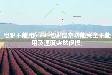 电驴不能用(emule电驴搜索功能完全不能用及速度突然很慢)