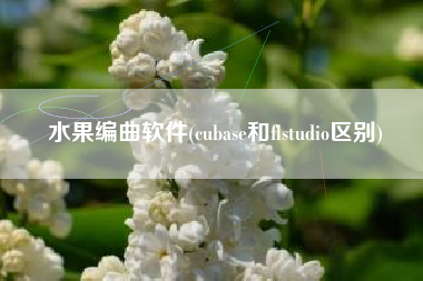 水果编曲软件(cubase和flstudio区别)