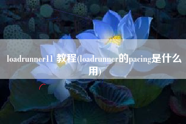 详细阅读:loadrunner11 教程(loadrunner的pacing是什么用) loadrunner11 教程(loadrunner的pacing是什么用)