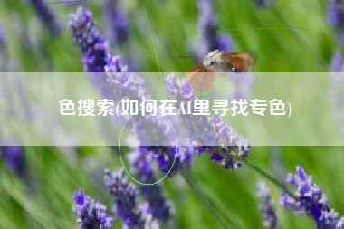 色搜索(如何在AI里寻找专色)
