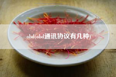 obd(obd通讯协议有几种)