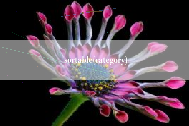 sortable(category)