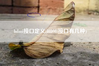 hdmi接口定义(HDMI接口有几种)