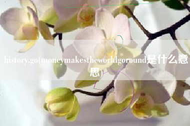 history.go(moneymakestheworldgoround是什么意思)