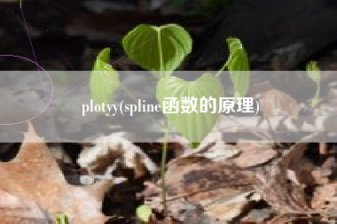 plotyy(spline函数的原理)