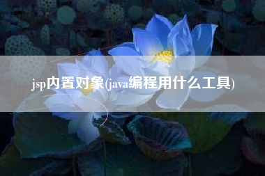 jsp内置对象(java编程用什么工具)