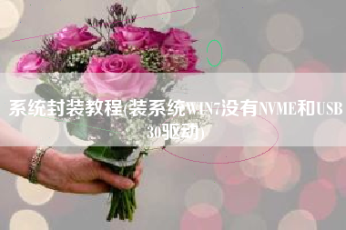 系统封装教程(装系统WIN7没有NVME和USB30驱动)