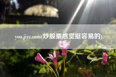 you.jizz.com(炒股票感觉挺容易的)