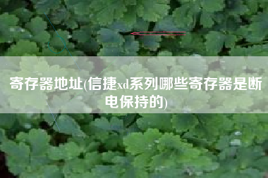 寄存器地址(信捷xd系列哪些寄存器是断电保持的)