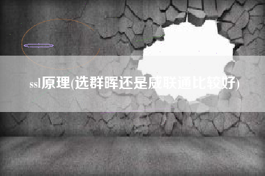 ssl原理(选群晖还是威联通比较好)