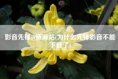 影音先锋av资源站(为什么先锋影音不能下载了)