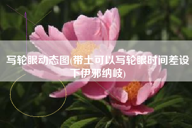 写轮眼动态图(带土可以写轮眼时间差设下伊邪纳岐)