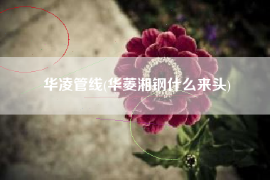 华凌管线(华菱湘钢什么来头)