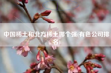 中国稀土和北方稀土哪个强(有色公司排名)