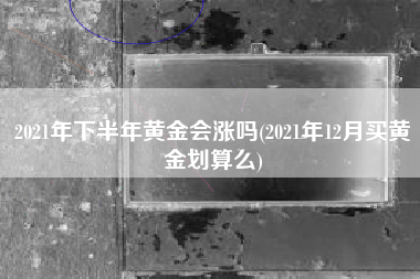 2021年下半年黄金会涨吗(2021年12月买黄金划算么)