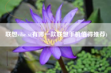 联想vibe x(有哪一款联想手机值得推荐)