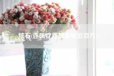 炫石(连医疗费都豪刷近百万)