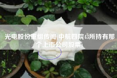 光电股份重组传闻(中航四院43所持有那个上市公司股票)