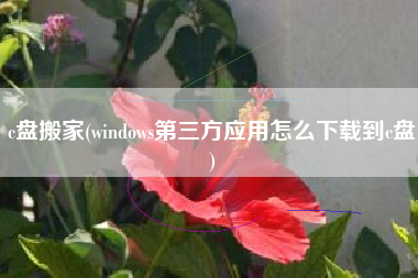 c盘搬家(windows第三方应用怎么下载到c盘)