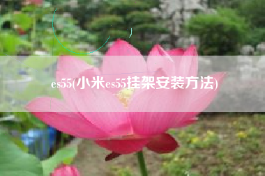 详细阅读:es55(小米es55挂架安装方法) es55(小米es55挂架安装方法)