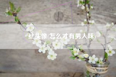 屌丝头像(怎么才有男人味)