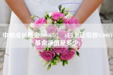 中邮成长基金590001(7冃6曰上证指数950001基金净值是多少)