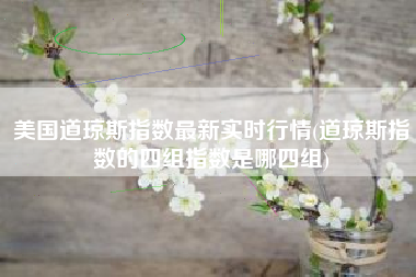 美国道琼斯指数最新实时行情(道琼斯指数的四组指数是哪四组)