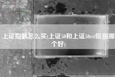 上证指数怎么买(上证50和上证50etf区别哪个好)
