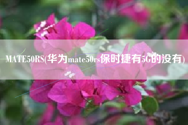 MATE50RS(华为mate50rs保时捷有5G的没有)
