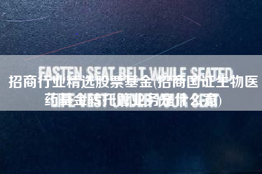 招商行业精选股票基金(招商国证生物医药基金转托管业务是什么意)