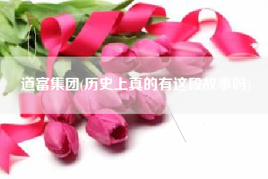 道富集团(历史上真的有这段故事吗)