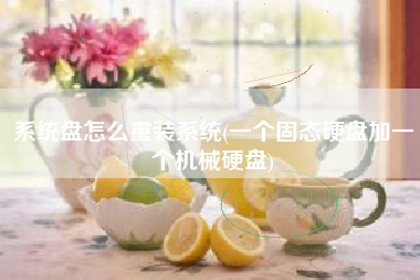 系统盘怎么重装系统(一个固态硬盘加一个机械硬盘)