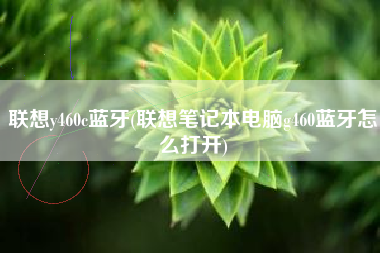 联想y460c蓝牙(联想笔记本电脑g460蓝牙怎么打开)