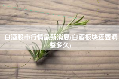 白酒股市行情最新消息(白酒板块还要调整多久)