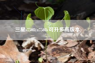 三星s7508(n7508v可升多高版本)