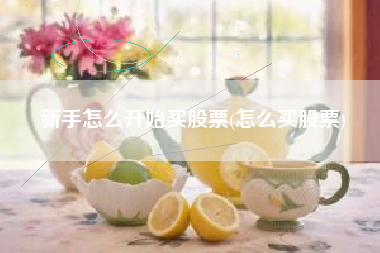 新手怎么开始买股票(怎么买股票)