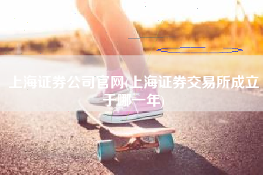 上海证券公司官网(上海证券交易所成立于哪一年)