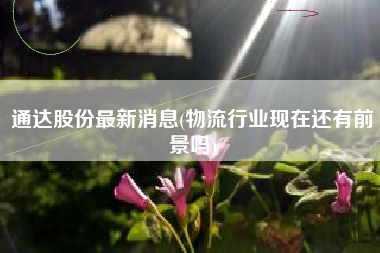 通达股份最新消息(物流行业现在还有前景吗)