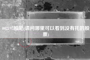 002193股吧(请问哪里可以看到没有托的股票)