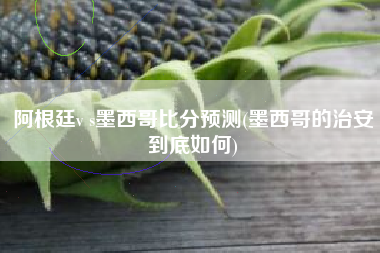 阿根廷v s墨西哥比分预测(墨西哥的治安到底如何)