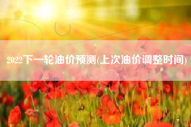 2022下一轮油价预测(上次油价调整时间)